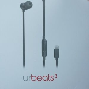 Beats by Dre urBeats3 Earphones - Black